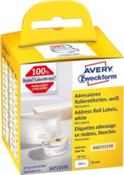 Avery AS0722370 self-adhesive label Rectangle Permanent