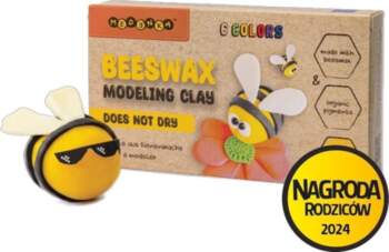 Beeswax modeling clay 6 colors 3+