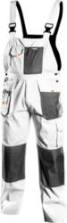 Bib work pants white HD size