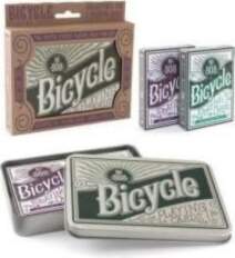 Bicycle Karty Retro Tin Gift Set