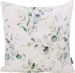 Boltze Cotton pillow with leaf pattern