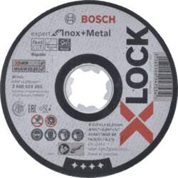 Bosch X-LOCK Cutting Disc INOX 115x1mm
