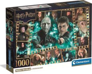 Clementoni Puzzle Compact Harry Potter 1000