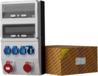 Construction switchgear eXT 32A 16A 4x230V