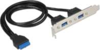 Delock Slot bracket - USB Console