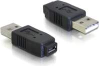 Delock USB micro-A+B F to USB2