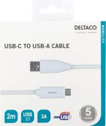 Deltaco USBC-1011M USB cable USB 2