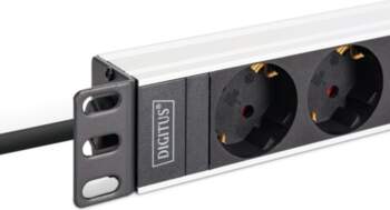 DIGIT 1U Alu PDU  rackmount  9x