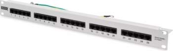 Patch panel 1HE 25-Port 1U Cat3