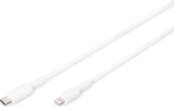 DIGITUS Daten-/Ladekabel USB-C - Lightning MFI