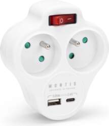 Double network splitter with switch +