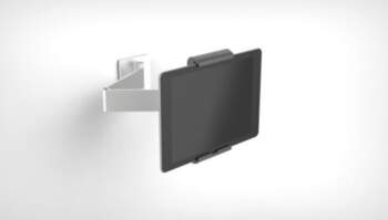 Durable Tablet Holder WALL ARM silver