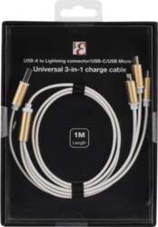 EPZI USB-MULTI10 Kabelis USB-A / USB-C