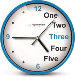Esperanza EHC014B WALL CLOCK -  PRAGUE