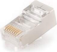 Gembird shielded modular LAN plug 30u``