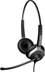 GEQUDIO Headset 2-Ohr fur Mitel Aastra