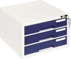 Grand PLASTIC CONTAINER WITH 3 DRAWERS