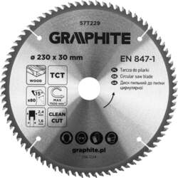 Graphite Saw blade  Widia  230 x