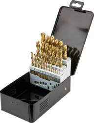 Graphite titanium cylindrical metal drill bit