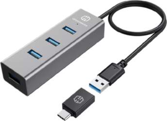 GRAUGEAR G-HUB4-AC interface hub USB 3