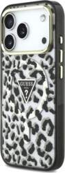 Guess IML Glitter Leopard Triangle Logo