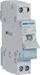 Hager Modular switch I-0-I 25A 1P