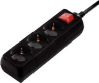 Hama 3-Way Power Strip with Switch