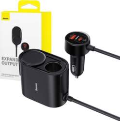High Efficiency Pro 1-for-2 Car Cigarette