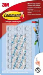 Hook 3M Command T17026CC  plastic  transparent