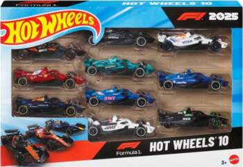 Hot Wheels Formula 1 10-Pack  Set