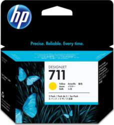 HP 711 - 3-pack - dye-based