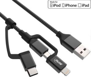 InLine 3-in-1 - USB Cable -