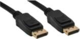 InLine DisplayPort Kabel 1m - black