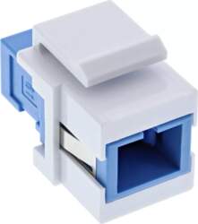 InLine Fiber optical Keystone Snap-in adaptor