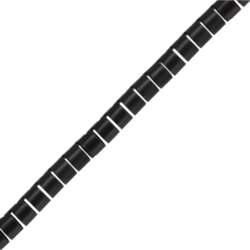 InLine flexible cable channel 10m black
