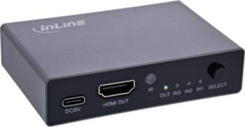 InLine InLine Registered  HDMI Switch  3-fach