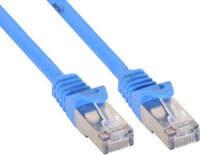 InLine Patchcord F/UTP   Cat.5e   Blue