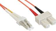 InLine Patchcord swiatlowodowy LC/SC  50/125micro;m
