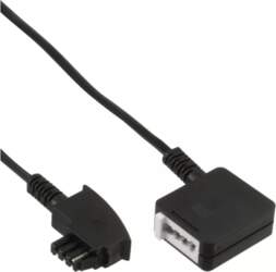 InLine TAE-F German Telephone Extension Cable