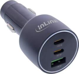 InLine USB car power adapter Power