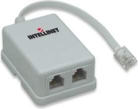 Intellinet ADSL modem splitter adapter 201124