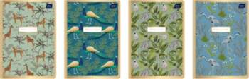 Interprint Notebook A5/80K Metallic Gold grid