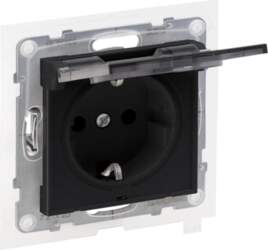 IP44 SOCKET AUTO TERMINALS BLACK 11636512