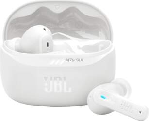 JBL Tune Beam 2 balta -