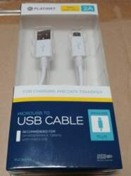Kabel USB Platinet USB-A - microUSB