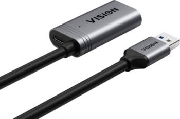 Kabel USB Vision 5m Aktywny przedluzacz