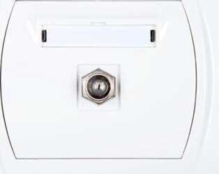 Karlik LOGO Single antenna socket  type