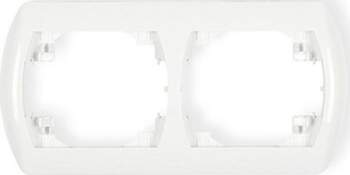 Karlik Trend Horizontal double frame white