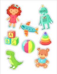 LearnHow Double-sided window decorations - Toys
