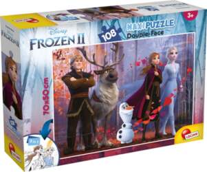 Lisciani Puzzle Maxi 108 elementow Frozen